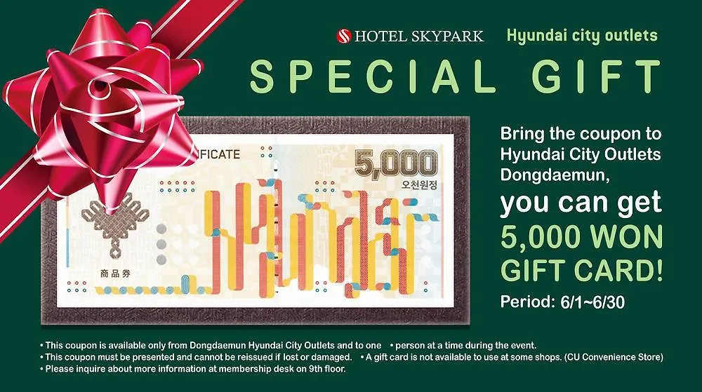 ****  Hotel Skypark Dongdaemun I Seoel Zuid-Korea